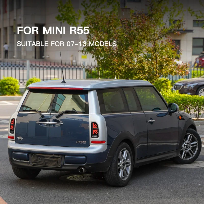 

2 шт. задние светодиодные задние фонари для BMW Mini Cooper Clubman R55 2007-2014, светодиодный тормозной указатель поворота, автомобильные аксессуары