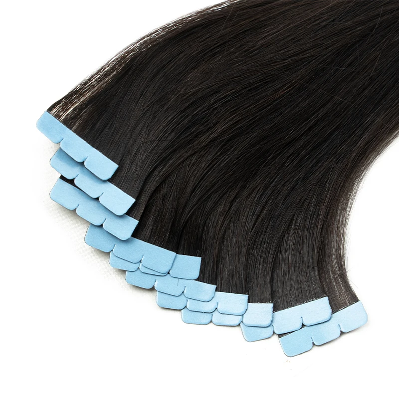 

# 1 мини-лента для наращивания волос, человеческие волосы 3x0,8 см, крошечная интерфейсная лента Ins 360 ° Движение для добавления объема волос сбоку только 10 шт.