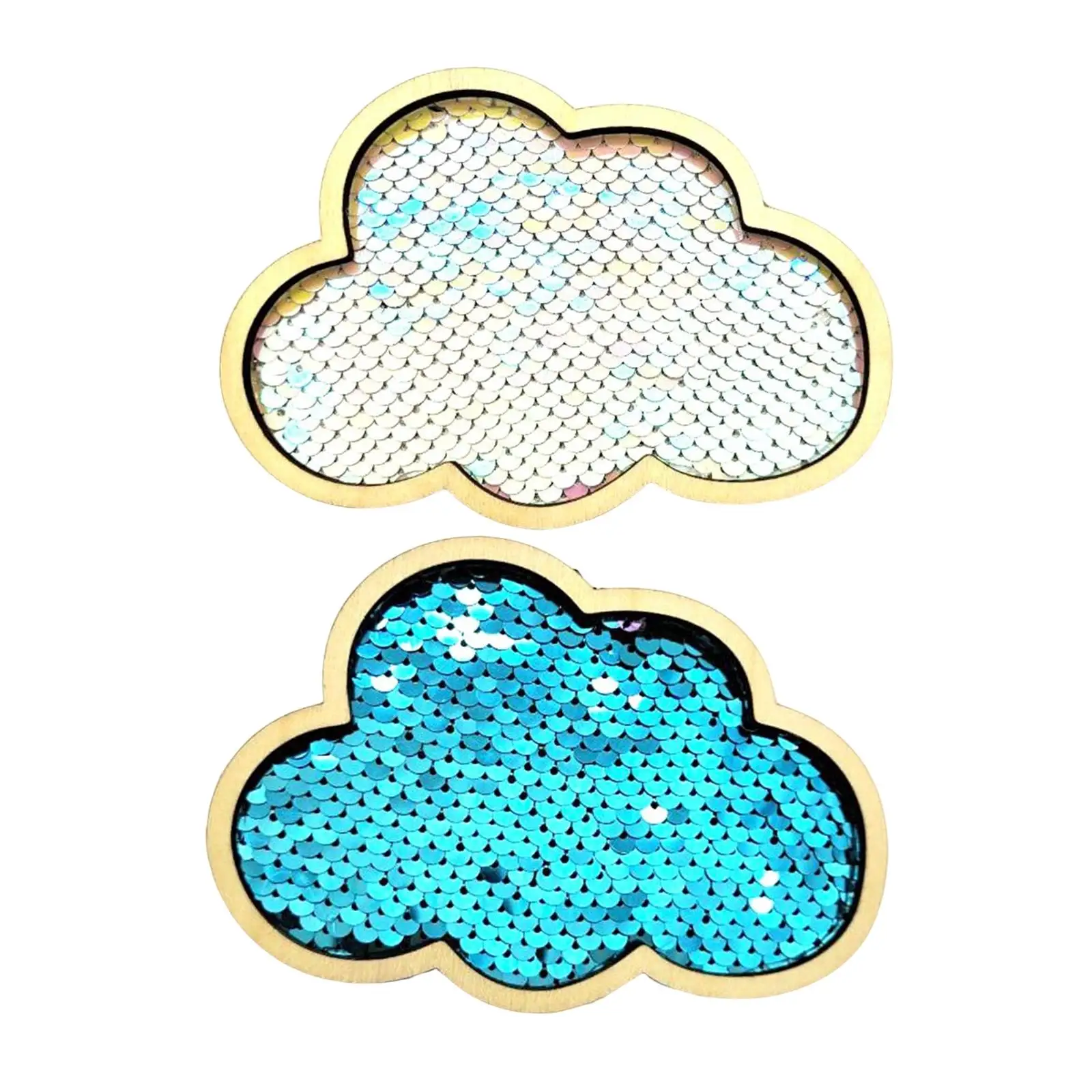 Busy Board Cloud Sequins Busy Board Accessories Toy Parts Fine Motor Skill