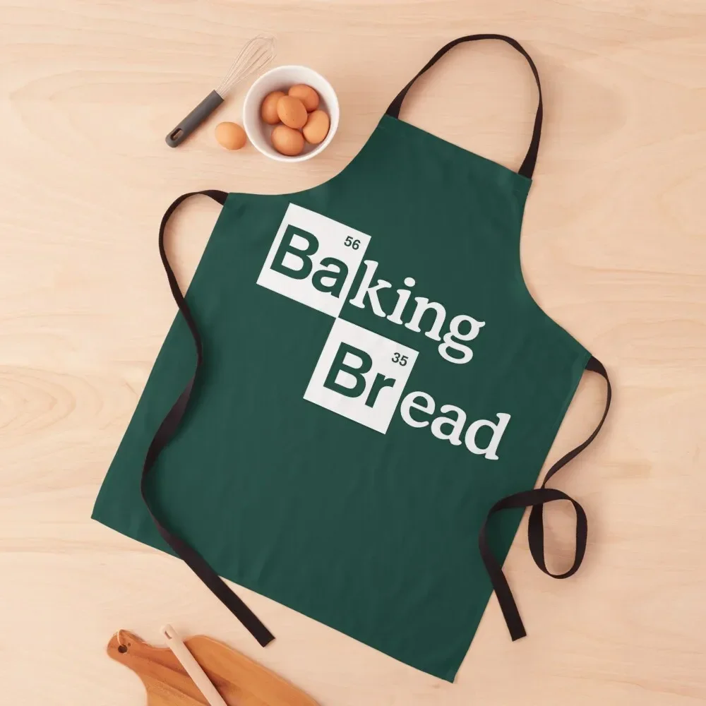 

Baking Bread - White Variation Apron Kitchens Woman Utensils For Kitchen Men's Kitchen Apron