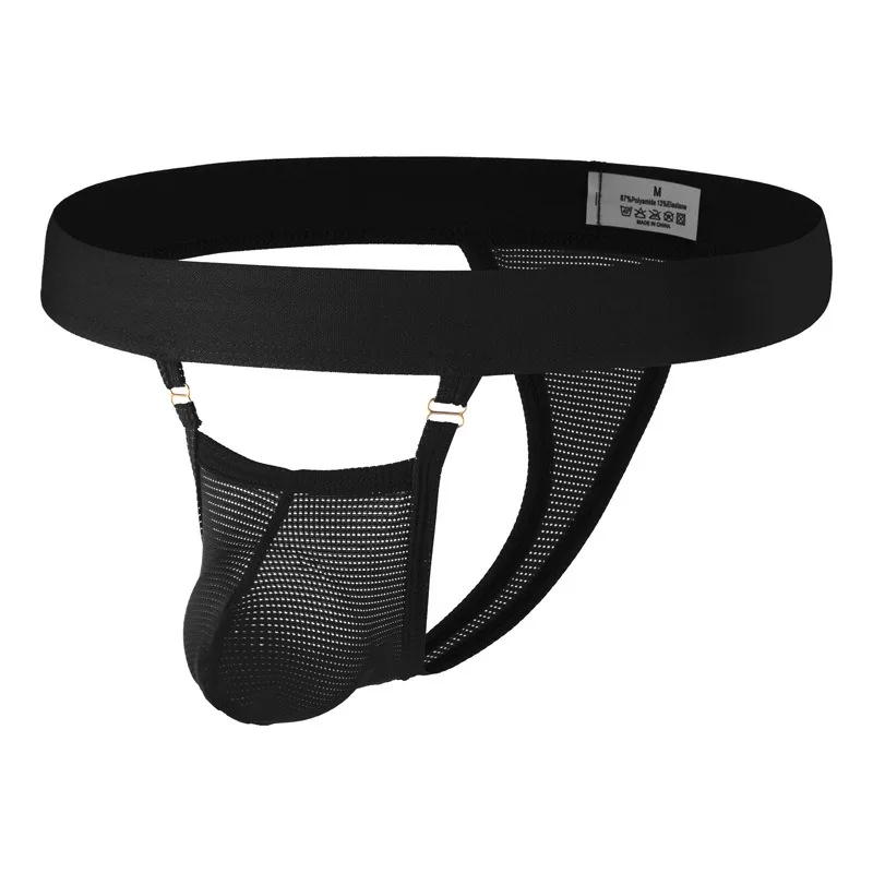 

Men's Underwear Breathable U-Convex Low Rise Thong T Pants