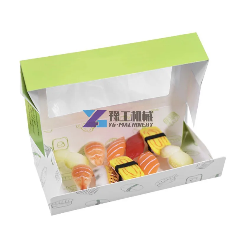 Lock Bottom Automatic Carton Manufacturing Folding Gluing Machine Box Folder Gluer