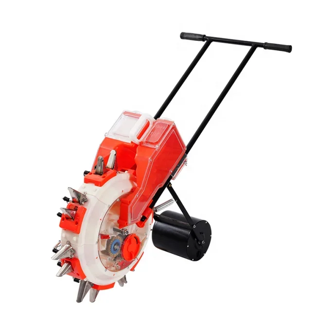 nozzles manual hand push fertilizer applicator corn bean peanut granular seed planter machine seeders