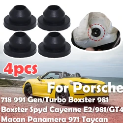 4X Windscreen Washer Headlight Pump Seal Water Reservoir Gasket Grommet Mount Rubber Bung Cap Clip Plug For Porsche Cayenne 991