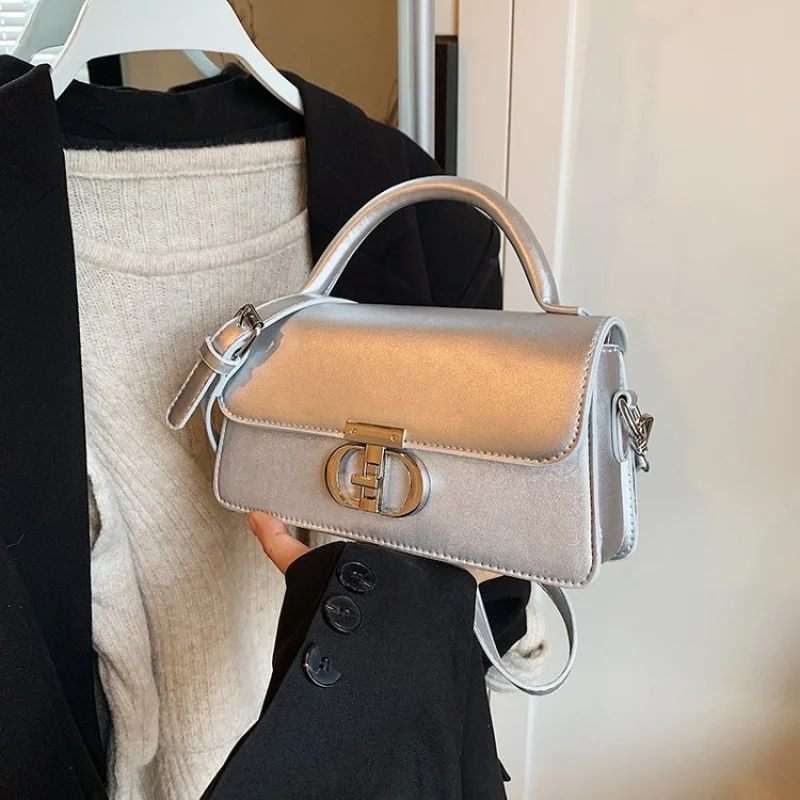 

Women's Shoulder Bag Genuine Leather Handbags Famous Designer Crossbody Bag Popular Classic Elegant Ladies Fashion