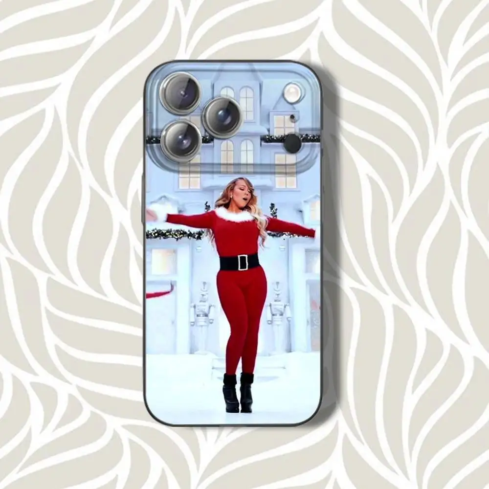 M-Merry C-Christmas-ES Матовый чехол для телефона для iPhone 17,12,11,14,13,15,16,Plus,Air,Pro,Max,E,Mini для MagSafe Magnetic Grey