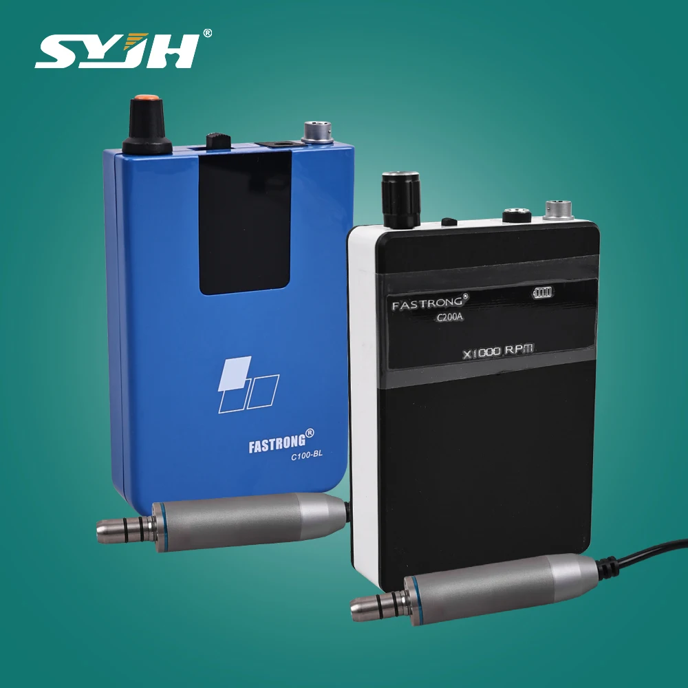 

SYJH Portable Dental Lab Brushless Micromotor Wireless Rechargeable E-Type Grinding Polishing Machine Dentist Equipment Tools