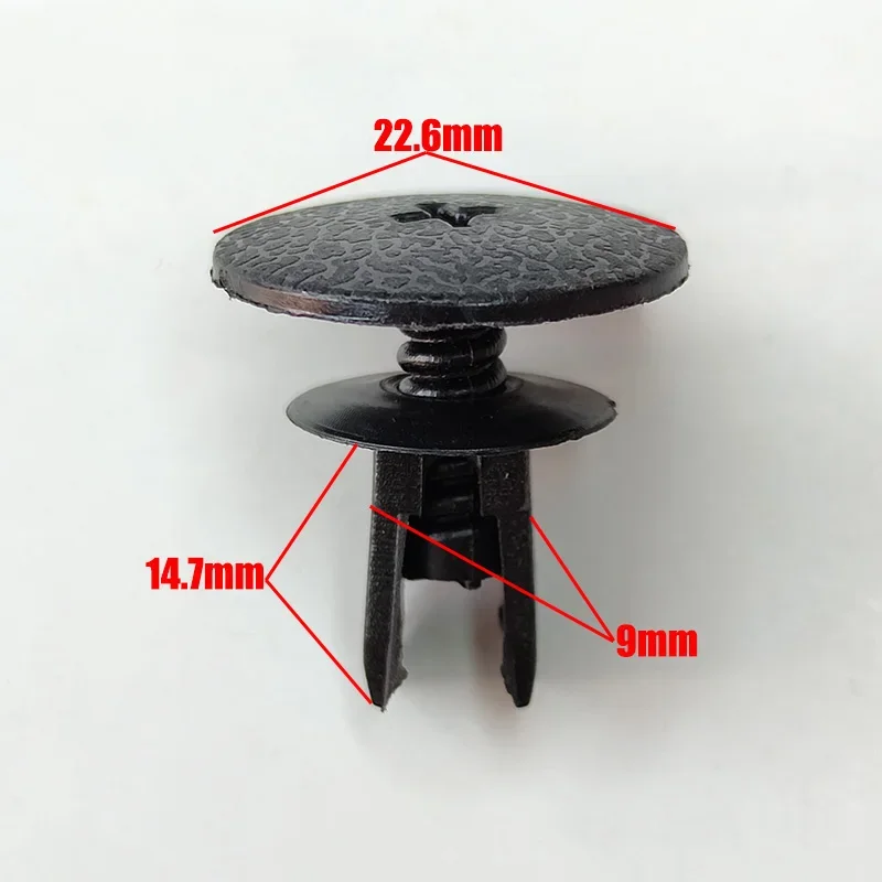 40Pcs Windscreen Cowl Scuttle Panel Clips For VW Golf MK3 VR6 GTI 1H0819055C Plastic Retainer Fasteners view 5