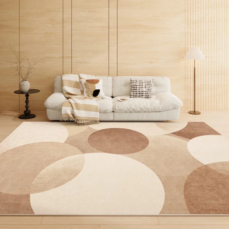 Maillard Style Carpets for Living Room Light Luxury Bedroom Decor Carpet Fluffy Soft Bedside Plush Rug Art Home Thick Floor Mat