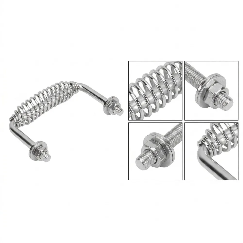 Stainless Steel For Grill Handle with Spring Mechanism Designed for Durability in High-Temperature For Grilling
