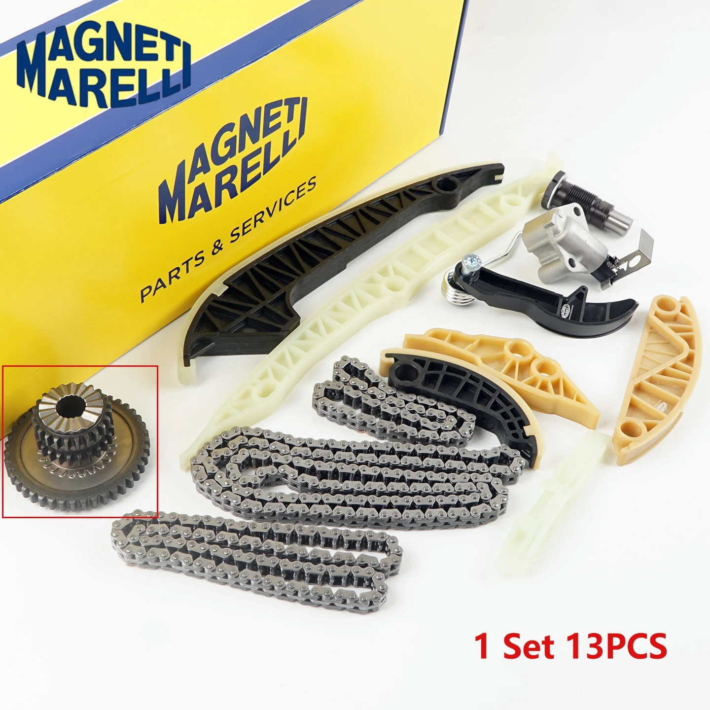 12-teiliges EA888 GEN3 Steuerketten-Spanner-Kit mit Führungsschiene und Kettenplatte für Audi A3 A4 A5 A6 A7 Q5 TT Jetta Passat Tiguan CC Golf GTI – Detail 4