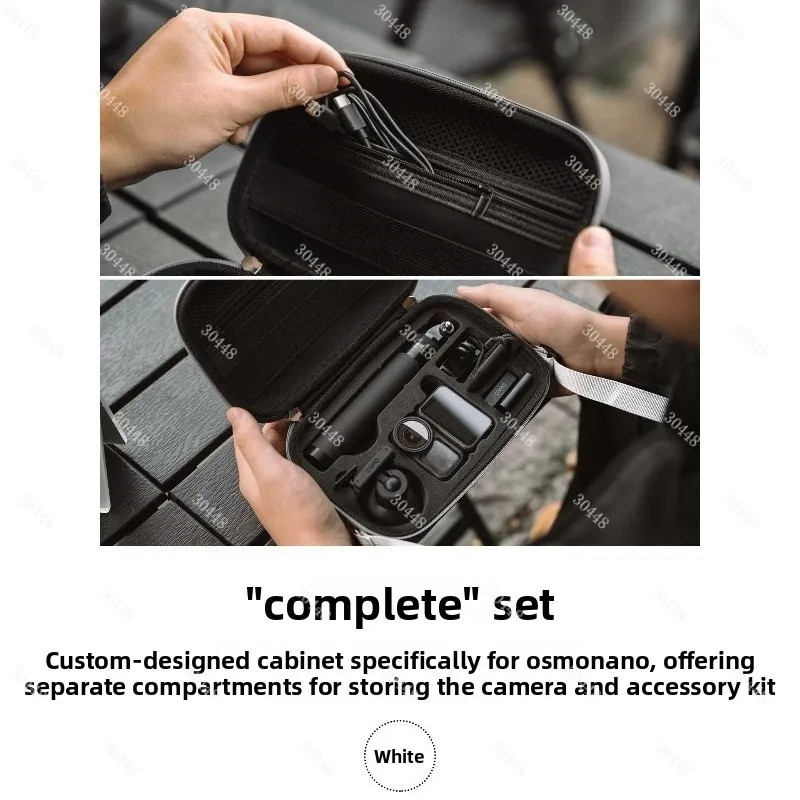 Compatible Osmo Nano Thumb Camera Storage Bag Standard Set Storage Box Shockproof Anti-drop Osmo Action Camera Splash-proof