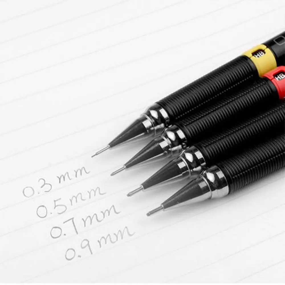 

HB 2B Lead 0.3 0.5 0.7 0.9mm School Office Supplies Mechanical Pencil Automatic Pencil Drafting Pencil Sketching Pencil
