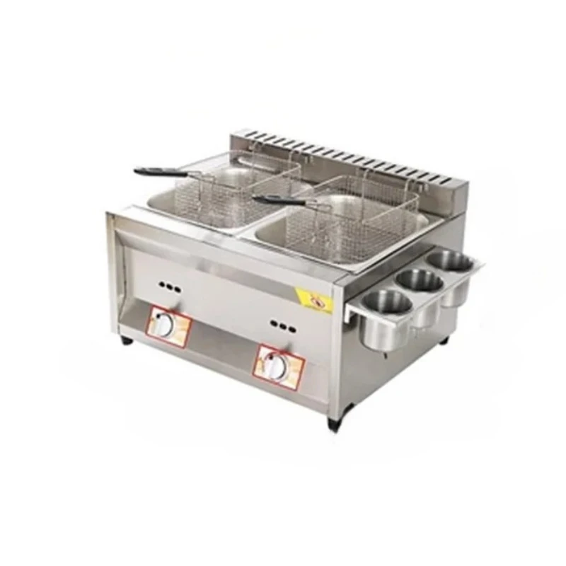 Commercial booth, multi-functional Kanto cooker, stove, gas fryer