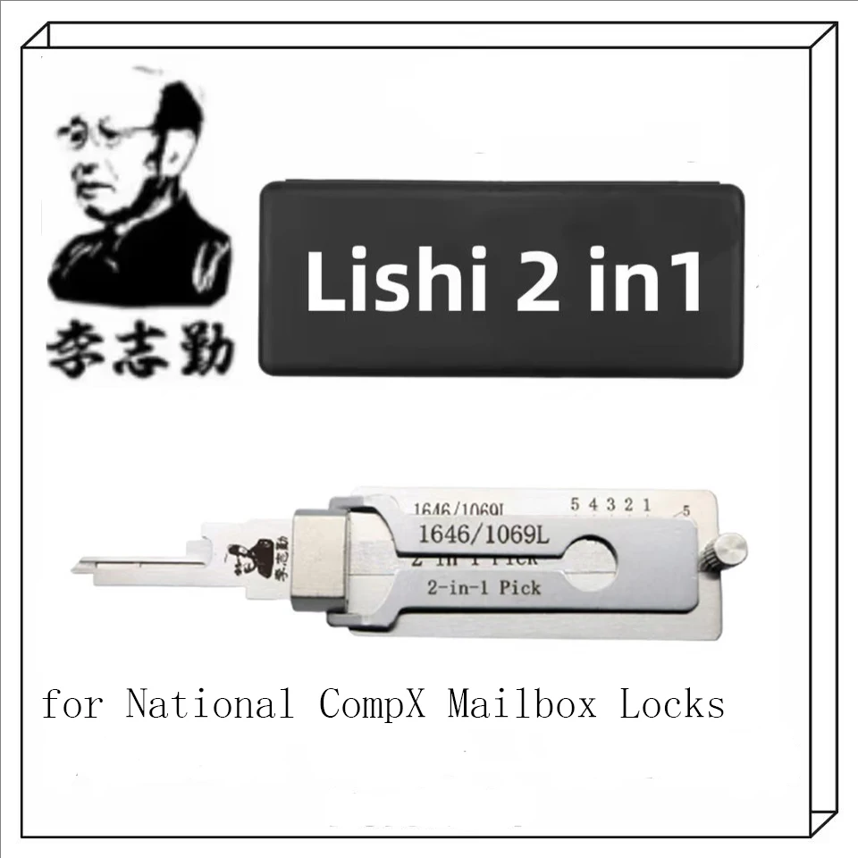 

1646 Lishi 2-in-1 locksmith tool