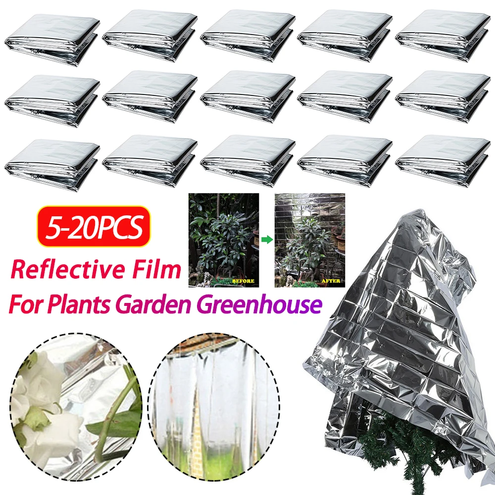 

Plant Reflective Film Garden Wall Film Graceful and Beautiful Safety and Non-toxicity Covering Sheet Hydroponic Plant Covers