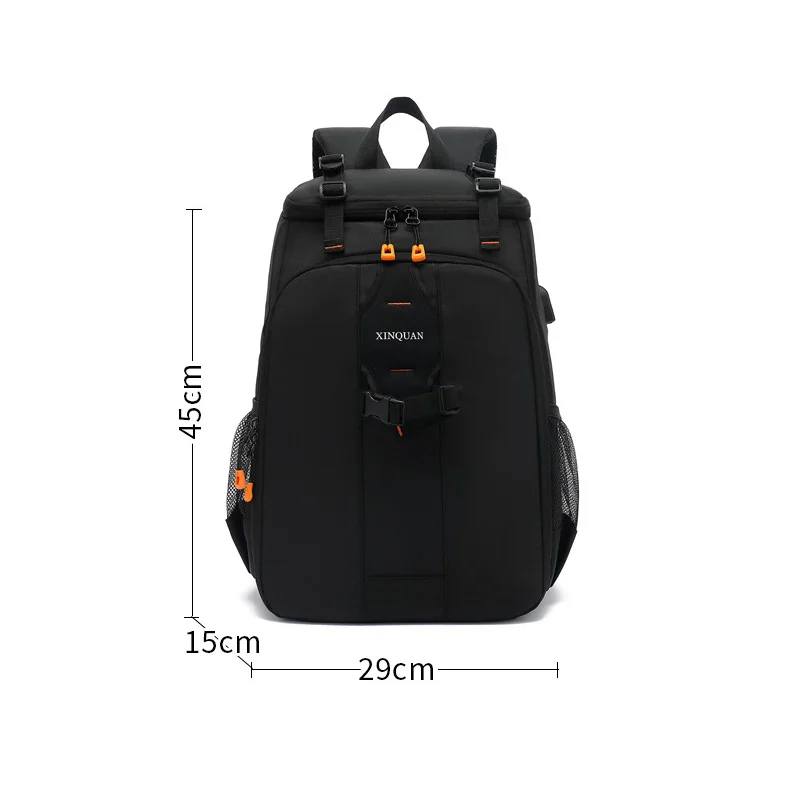 Waterproof Travel Backpack Large Capacity Photography Camera Shoulder Bag Video Tripod DSLR Bag for Canon Nikon Sony Pentax