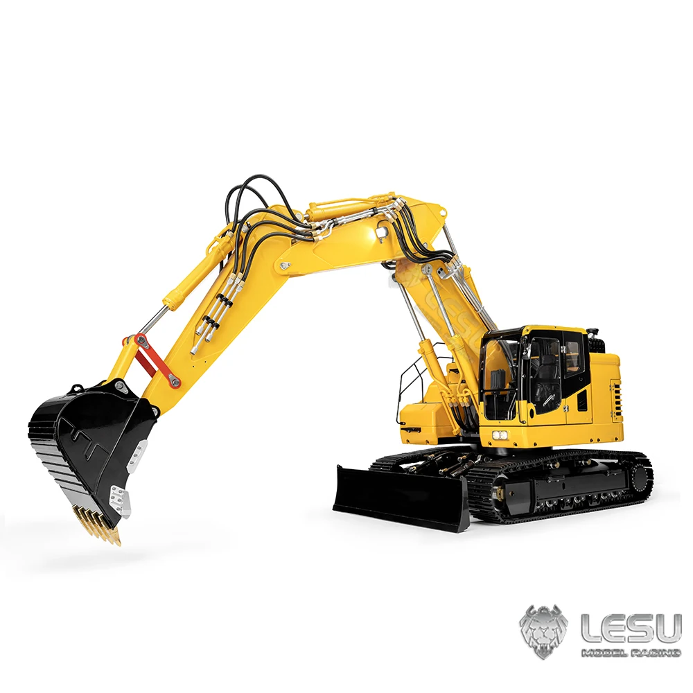 RTR LESU Aoue ET26L 1/14 RC Koparka hydrauliczna 3-ramienna koparka Model PL18EV Lite Zdalnie sterowany nadajnik świetlny TH23516