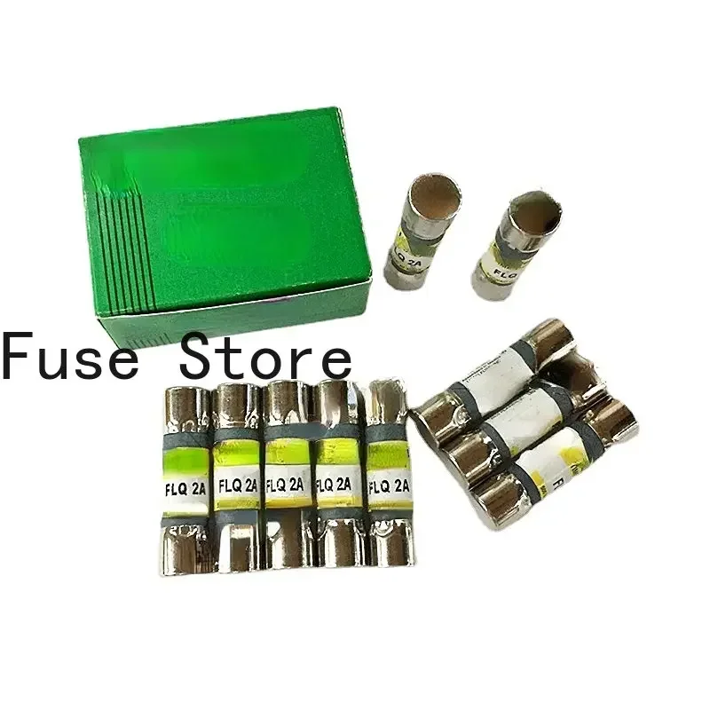 

10PCS FLQ Fuse Inlet 1-1/4A 1.25A 500V 10*38MM