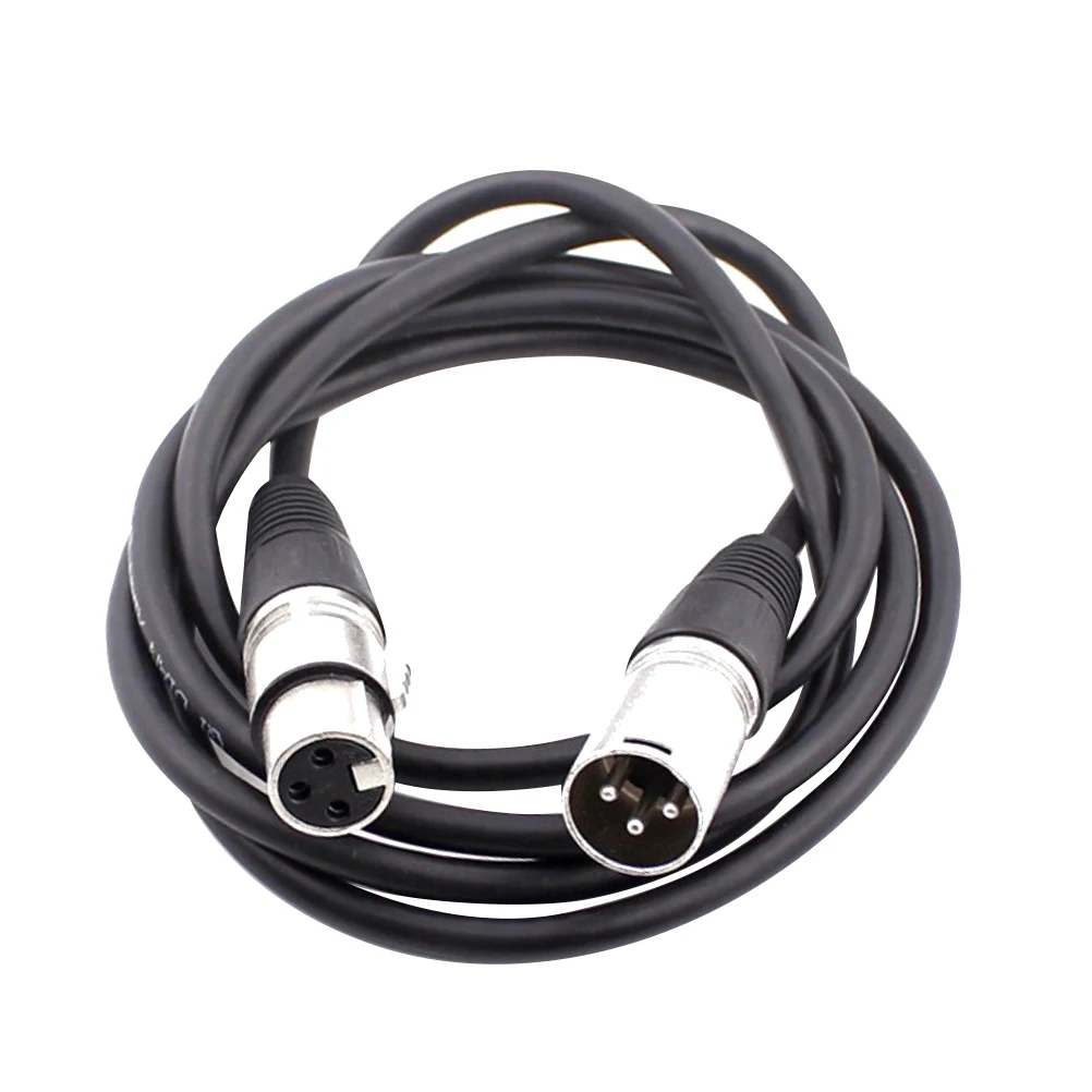 

2 pcs Microphone Female 10M Speaker 10M Microphone Cable Plug Xlr for DJ Audio Equipment Professional Xlr Cable Durability