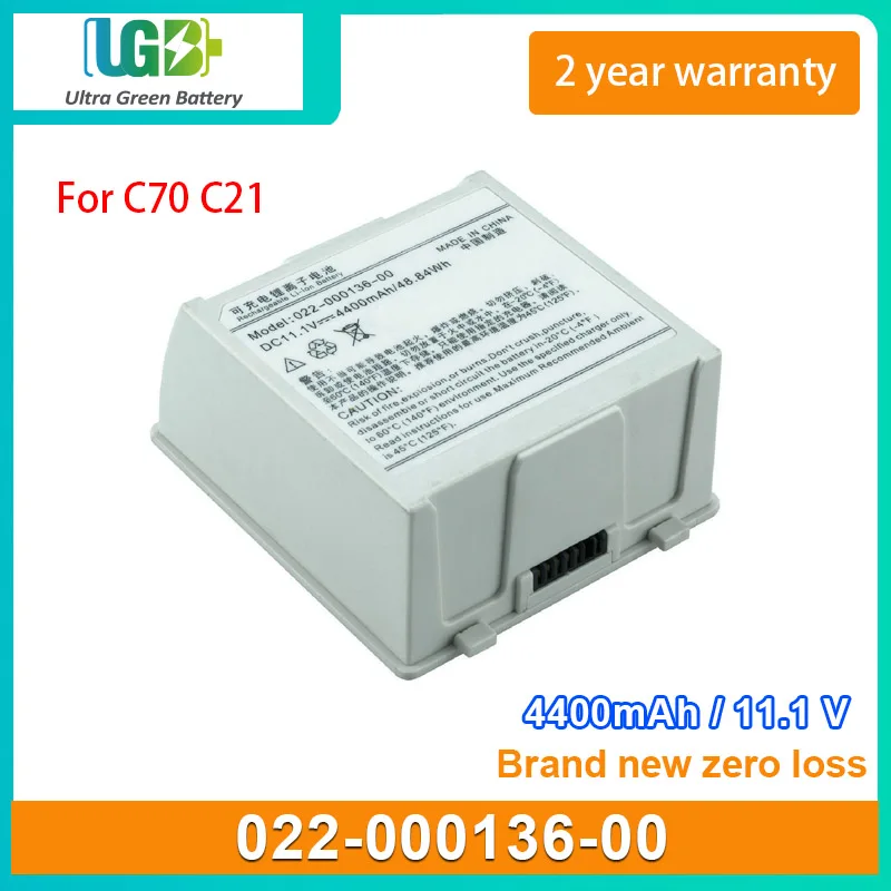 

UGB New battery For Comen 022-000136-00 C70 C21 Medical battery 11.1V 4400mAh 48.84Wh