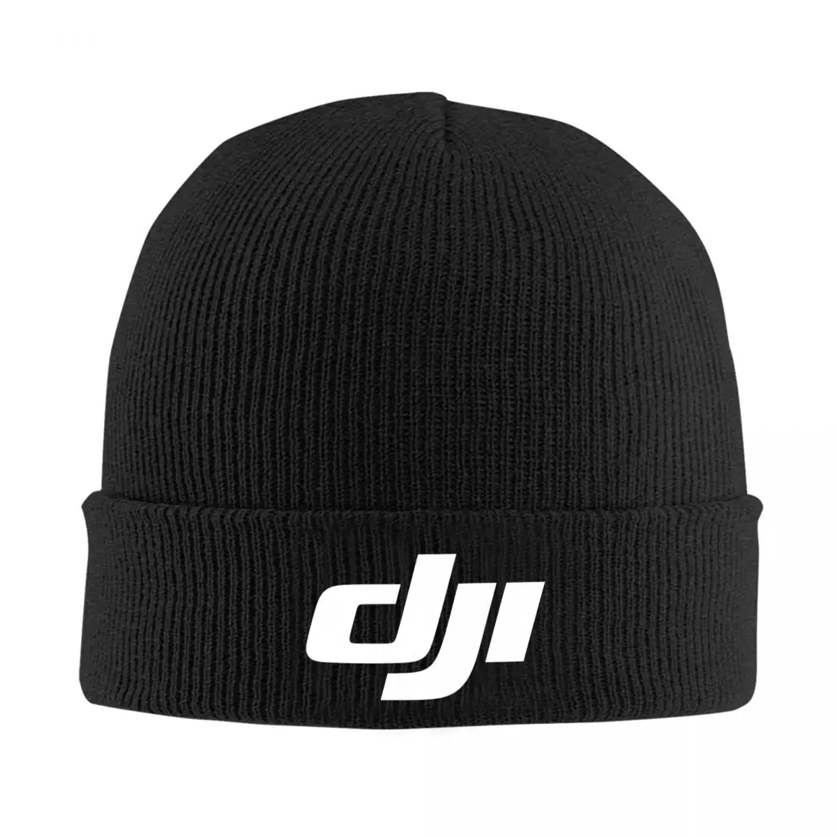 

DJI LOGO Knitted Bonnet Caps 100% Cotton Fashion Keep Warm Hats