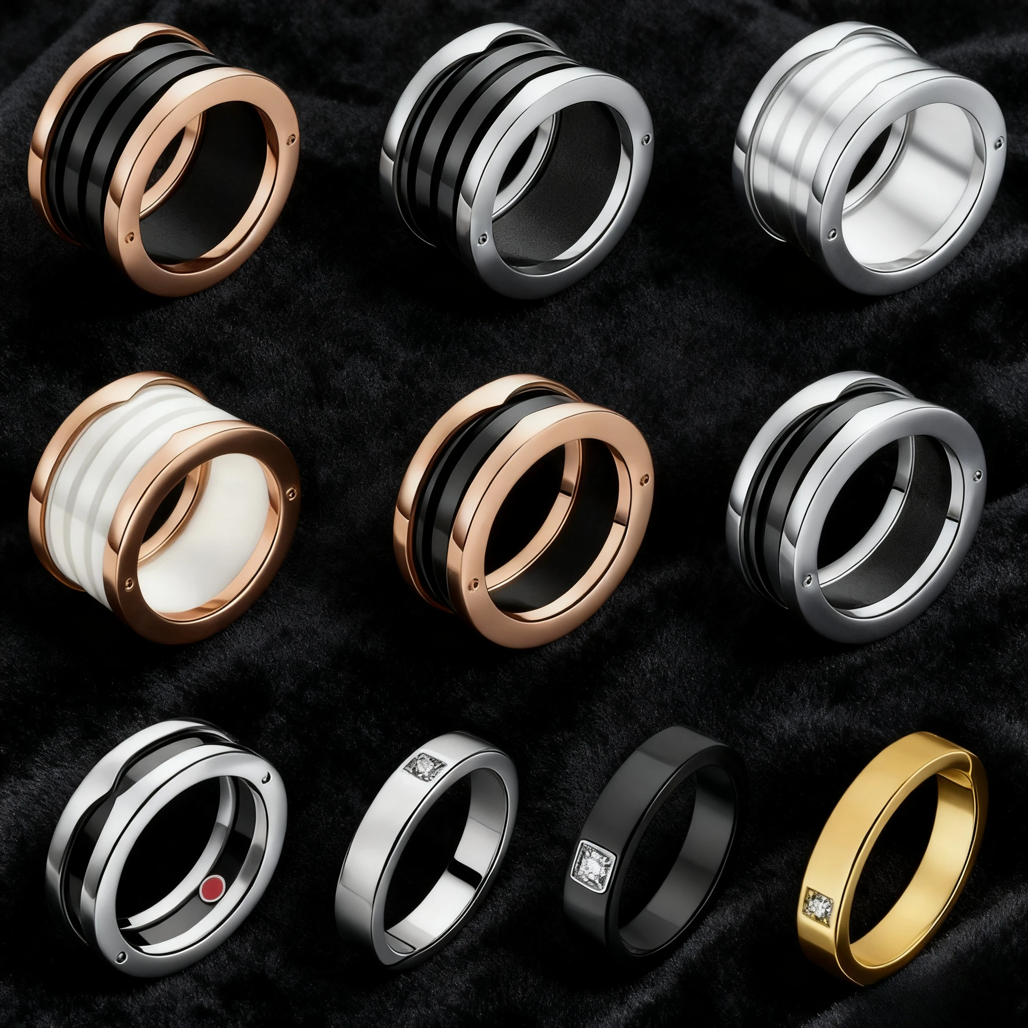 

2025 Trendy Jewelry Bestseller High - end Elegant Ring, Luxurious and Simple, Suitable for All Occasions