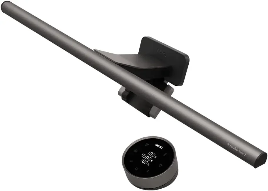 ScreenBar Halo 2 LED Monitor Light Bar - Wireless Controller, Backlight, Motion Sensor, Adjustable Brightness/Color