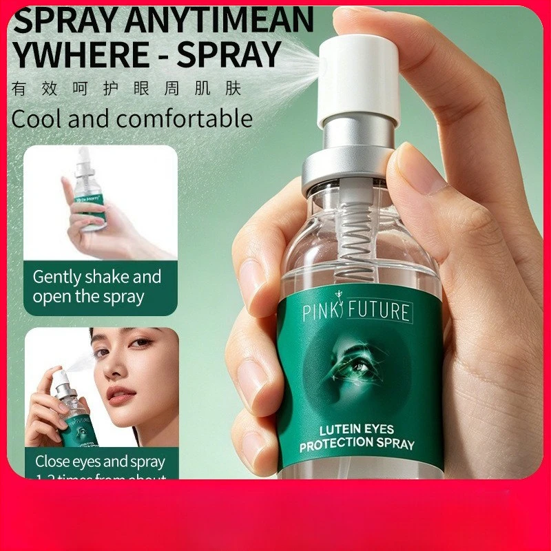 PINK FUTURE Eye Mist Spray 15ml Soothes Dry Tired Eyes, Refreshes & Moisturizes Eye Area, Makeup-Friendly, Sensitive Eyes