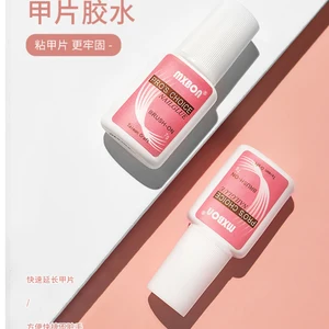 Klebeverbindung Schneller Trocknungsnagel, super stark, kleber gefälschter Nägel, Nagel -Acryl -Spitzen, Rhineish -Kristalldiamant, klebriger Kleber, 7g 8 Hauptverkaufskleber mit Glitzer - №4