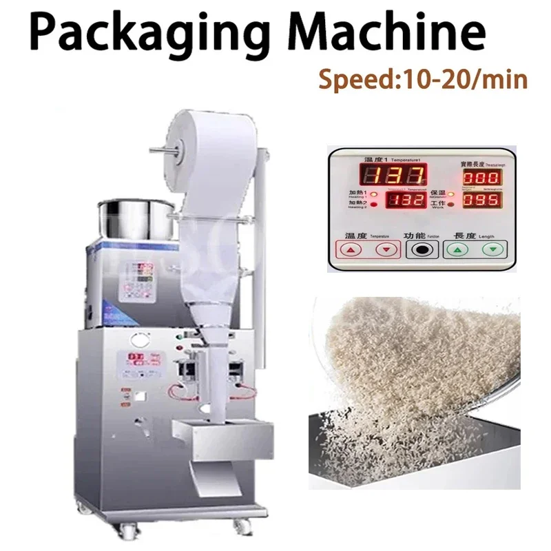 1/50g Automatic Quantitative Sealing Machine Tea Bag Packing Machine Automatic Weighing Machine Powder/granule Filler 110V/220V