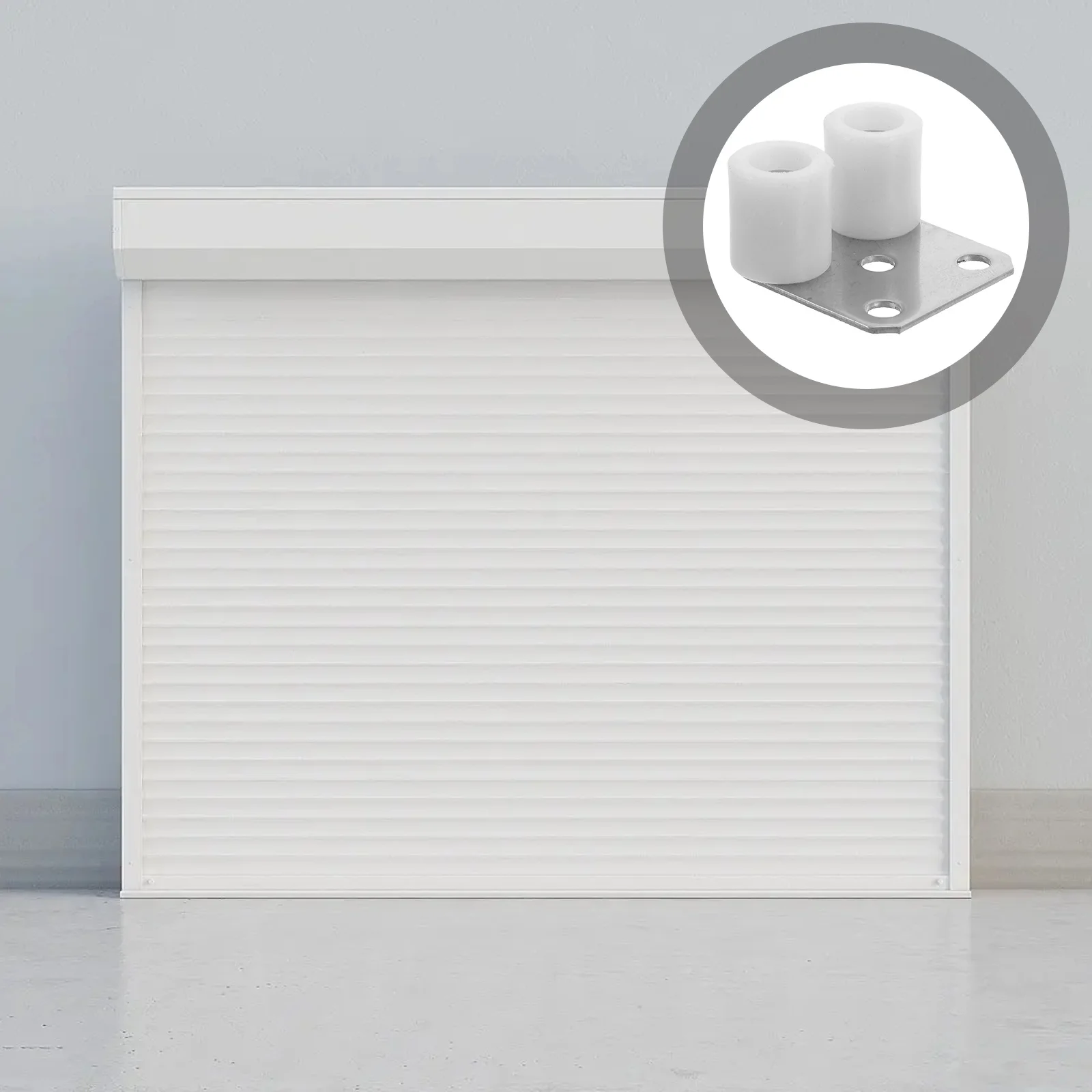 

2 pcs Roller Shutter Door Guide Wheel Heavy Duty Bottom Floor Guide For Electric Rolling Doors Sliding Track Hardware Garage