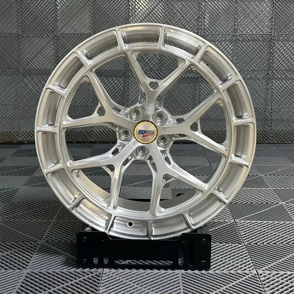SYAC Custom 17 18 19 20 22 24-дюймовые автомобильные колеса 5x114,3 5x120 глубоковогнутые интегрированные легкосплавные диски, подходят для C8 M5 M4 M3 M2 G80