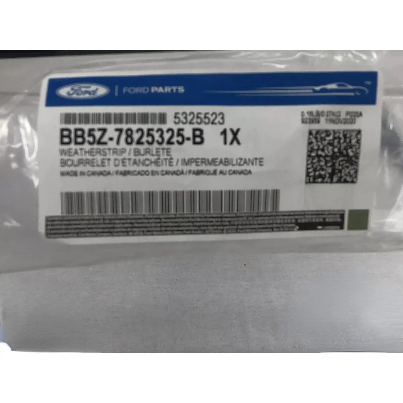 Tira de sellado para puerta trasera de coche, accesorio L para Ford Explorer BB5Z7825325B