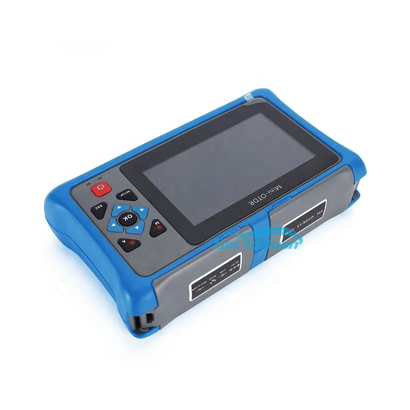 Smart Mini OTDR aktif Fiber Optic Tester, 850/1300/1310/1550/1625/1650nm 100km Multimode Live Test Pon Otdr APC atau UPC 20-45dB