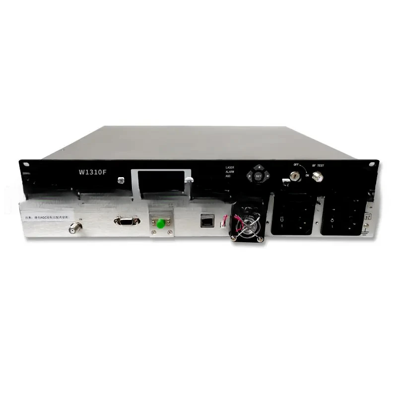 CATV Digital Cable TV Optical Transmitter 1310nm Optical Fiber Workstation TV Signal Converter 2MW