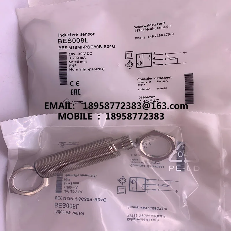 sensor BES M18MI2-PSC80B-S04G