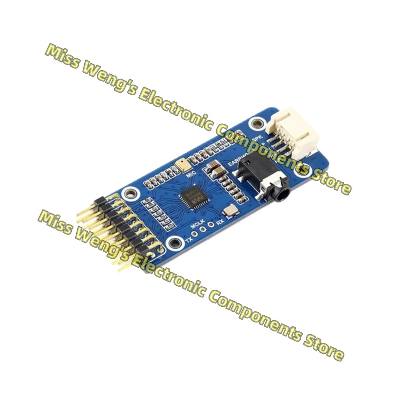 

WM8960 audio codec module stereo playback recording I2C interface supports STM32 , WM8960+8 Euro 5W Speaker