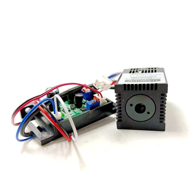 Modulo diodo Laser blu puro Mini Dot 450nm 5mw con Driver-in 3.2V 8 x13mm