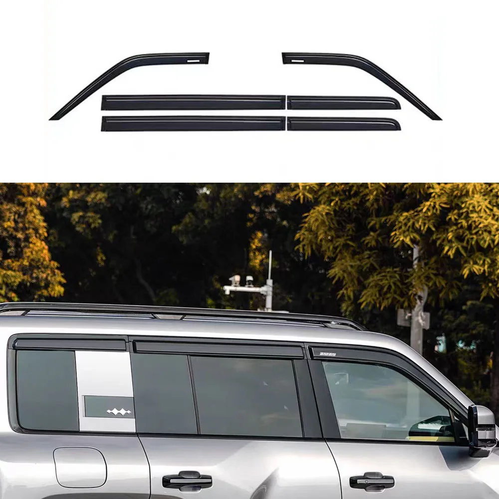 For BYD Formula Leopard 5 2024 2025 Rain and Rain Barrier Window Transparent Water Barrier Widening and Thickening Rain Barrier