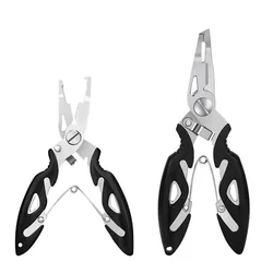 Multifunctional Curved Mouth Road Sub Pliers Cutting Lines Uncoupling Fish Hooks Opening Coils Outdoor Fishing Tools Plier