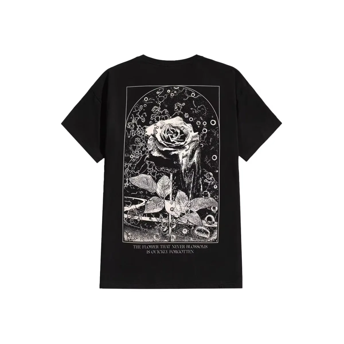 

Creative personality super cool design sense pattern printing essential T-shirt for men to suck on the street in summer cotton