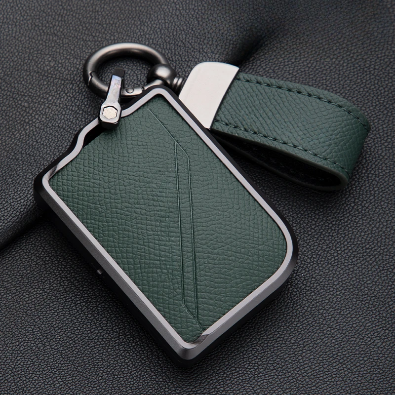 

Suitable for LYNK&CO 01 02 03 05 Zinc Alloy + Leather Car Key Protection Cover Fall Prevention Protection Key