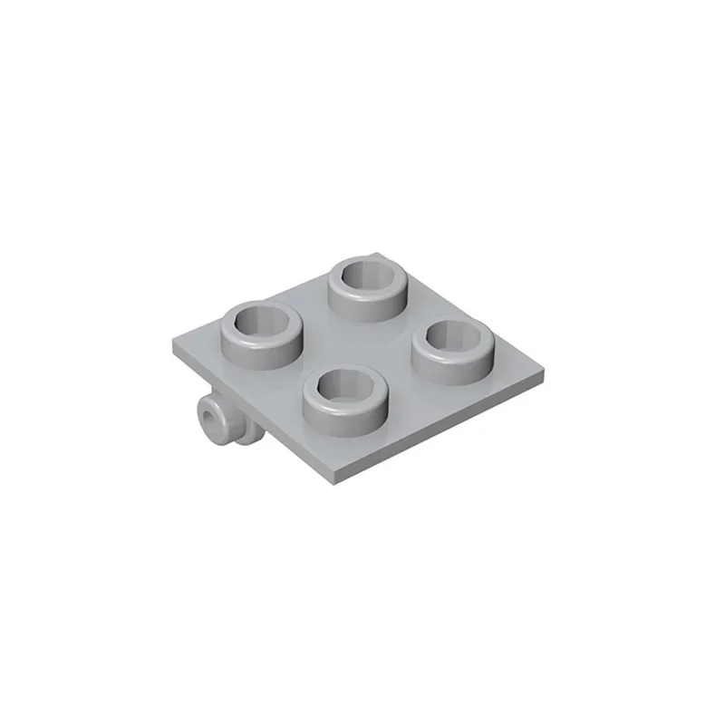 MOC 10PCS Puzzle Particle 6134 Hinge 2x2 Top Plate  Building Blocks Board Panel Bricks Idea DIY Toys Birthday Gifts Dropshipping