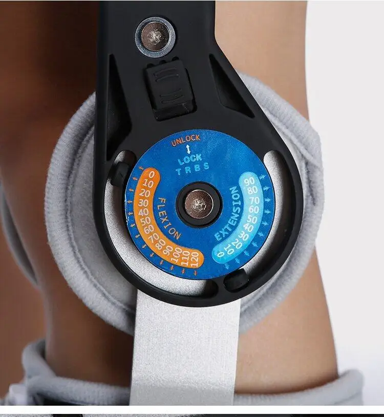 FOB price knee orthosis adjustable knee brace with hinge /leg rehabilitation equipment hinged knee brace physiotherapy