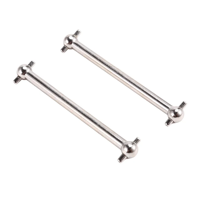 TNKIG-2PCS Metalowy tylny wał napędowy Akcesoria do zdalnie sterowanych samochodów HBX 16889 1/16 RC Części zamienne do pojazdów samochodowych