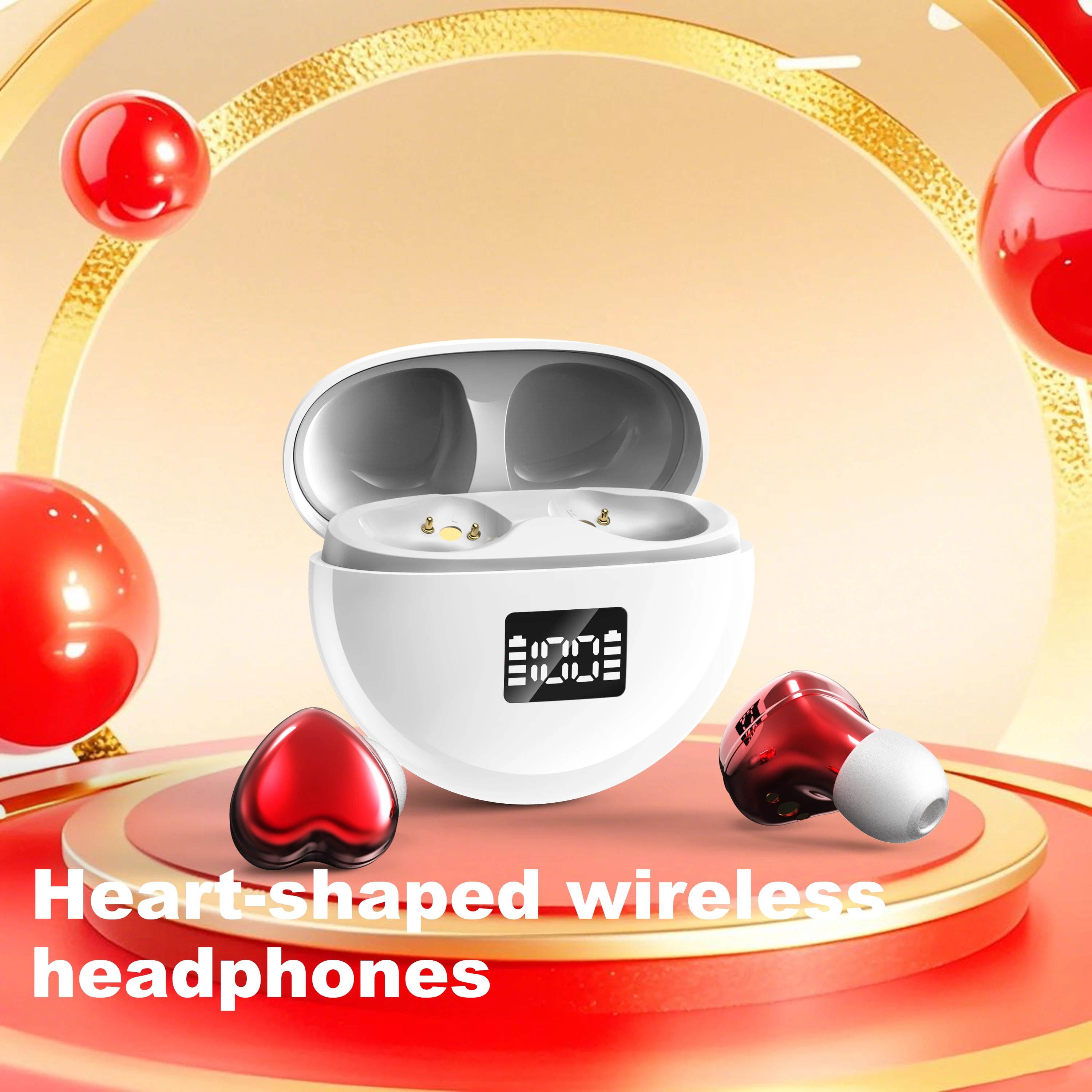 

Beautiful Wireless Bluetooth Headphones Built-In Microphone And Volume Adjustable Sports Headphones Girls' Favorite Cute Gifts