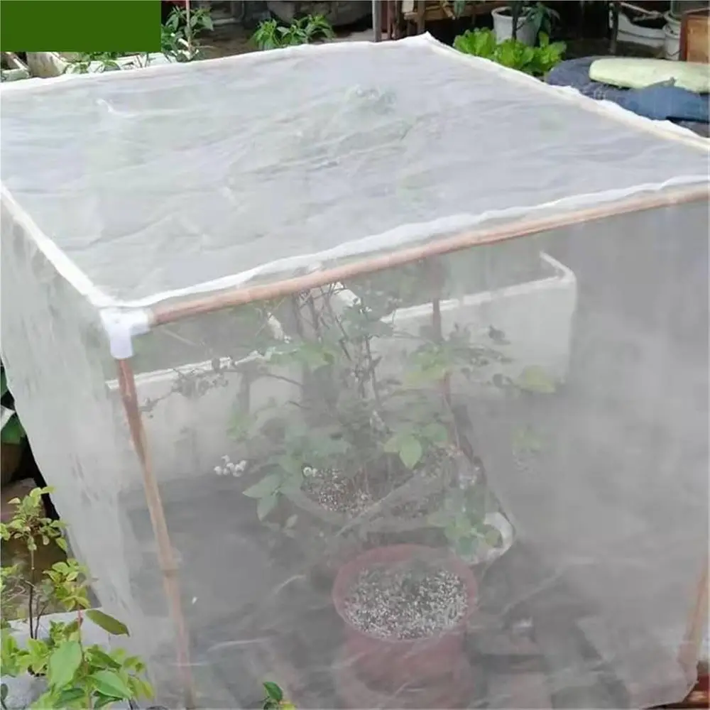 

Thick ruit Tree Plant Cover Blueberry Crops Vegetable Square Nylon Insect Pest Control Anti-Bird Net Garden Protect Mesh(2x1x1m)