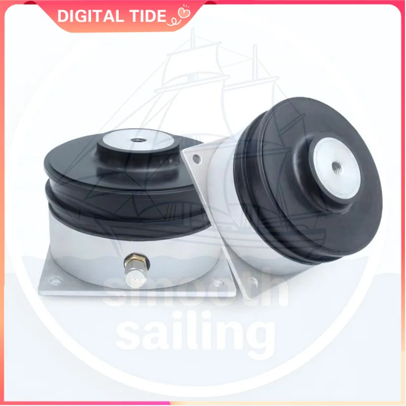 Maintenance-free air pad isolation 5801, precision equipment air spring vibration damper - low 3Hz natural frequency