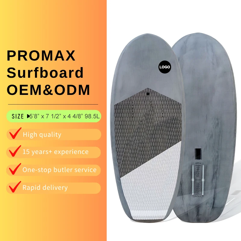 Carbon Wing Foil Surfboard, High Quality PVC/EPS Core, OEM Customization Available
